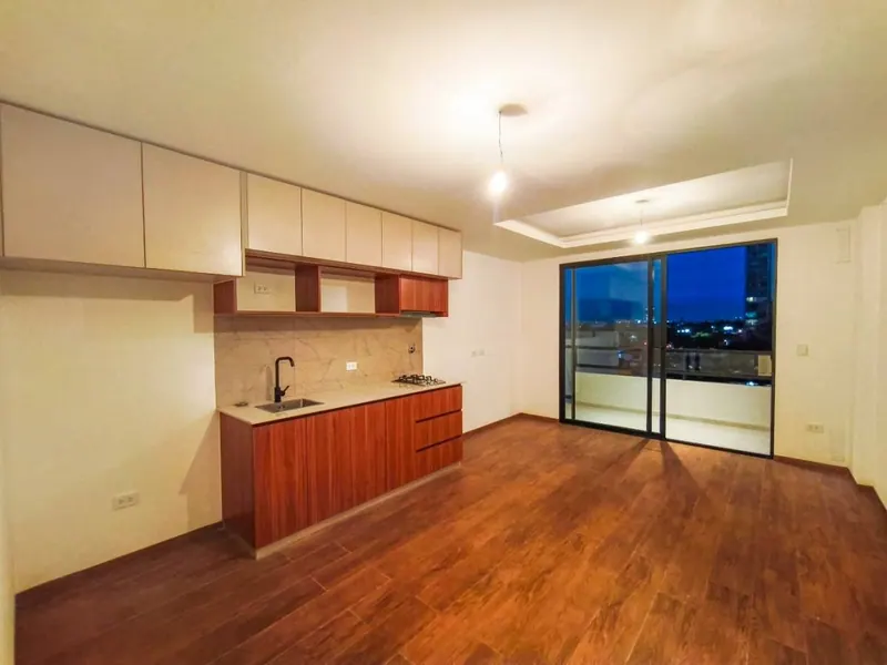 Departamento de 1 dormitorio en venta en Equipetrol, edificio HH Once: foto 10 de 12