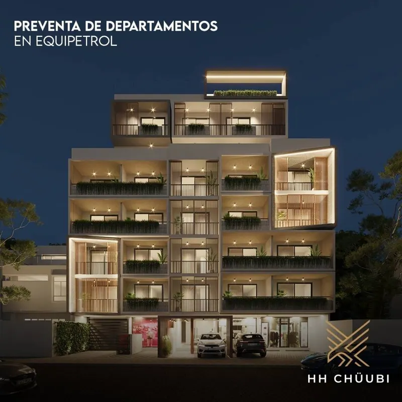 1-bedroom apartment in pre-construction in Equipetrol: foto 2 de 18