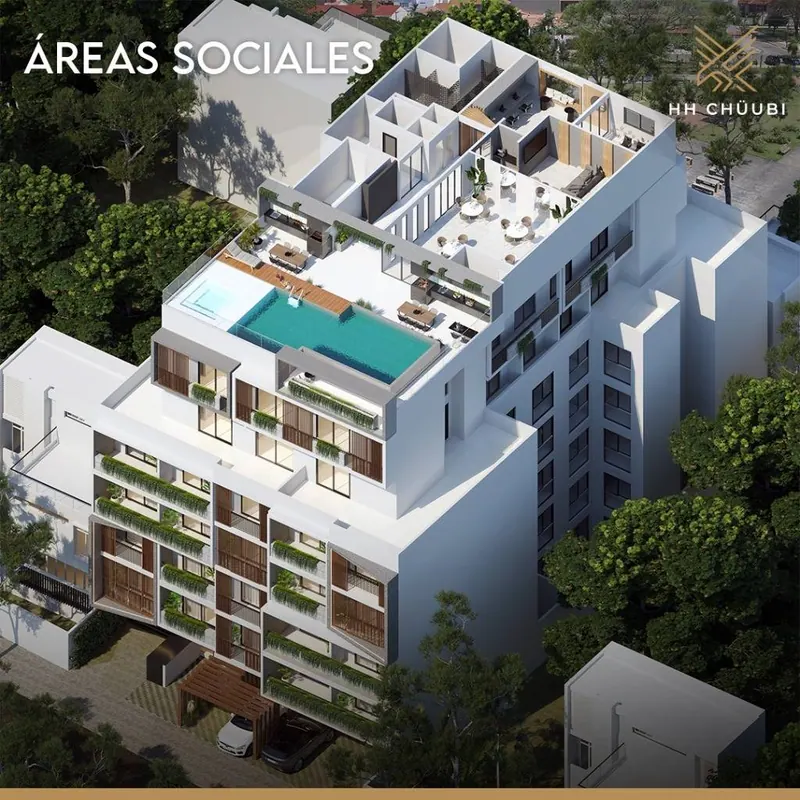 1-bedroom apartment in pre-construction in Equipetrol: foto 1 de 18