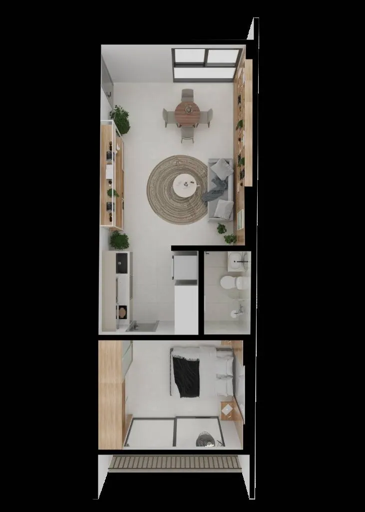 1-bedroom apartment in pre-construction in Equipetrol: foto 17 de 18