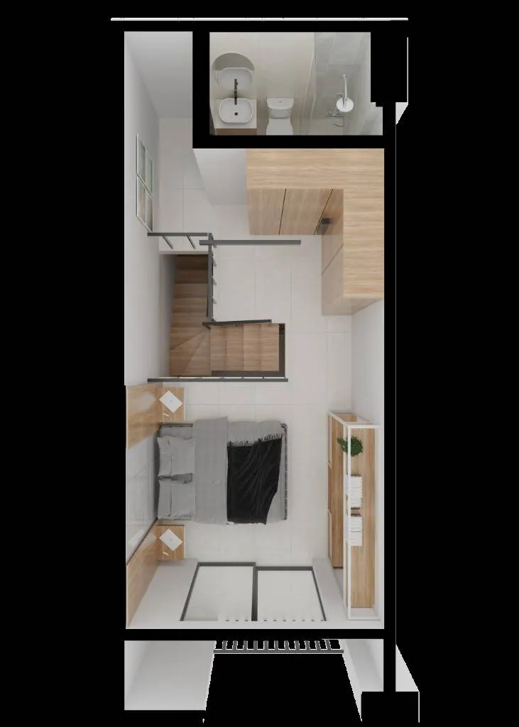 1-bedroom duplex apartment in pre-construction in Equipetrol: foto 17 de 19