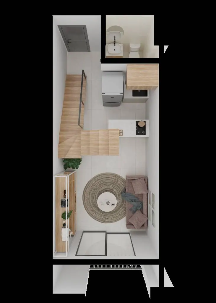1-bedroom duplex apartment in pre-construction in Equipetrol: foto 18 de 19