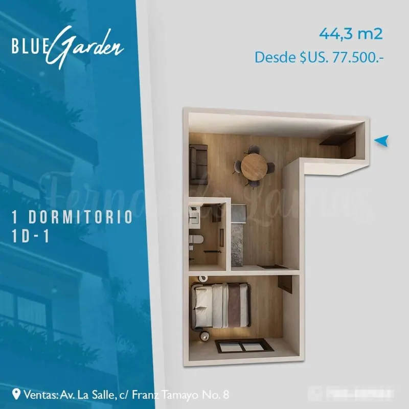 Departamento de 1 dormitorio en preventa en la Zona Norte: foto 6 de 6