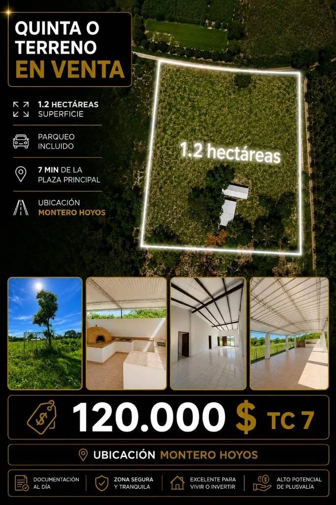 Terreno o quinta en venta en Montero Hoyos, Zona Este: foto 13 de 13