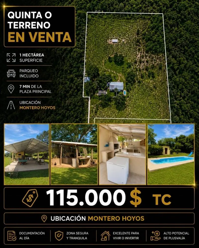 Quinta o terreno en venta en la Zona Este, 1 hectárea: foto 19 de 19