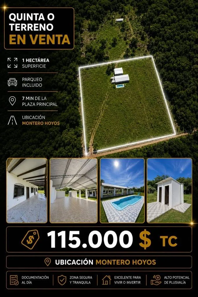 Terreno o quinta de 1 hectárea en venta en la Zona Este: foto 2 de 8