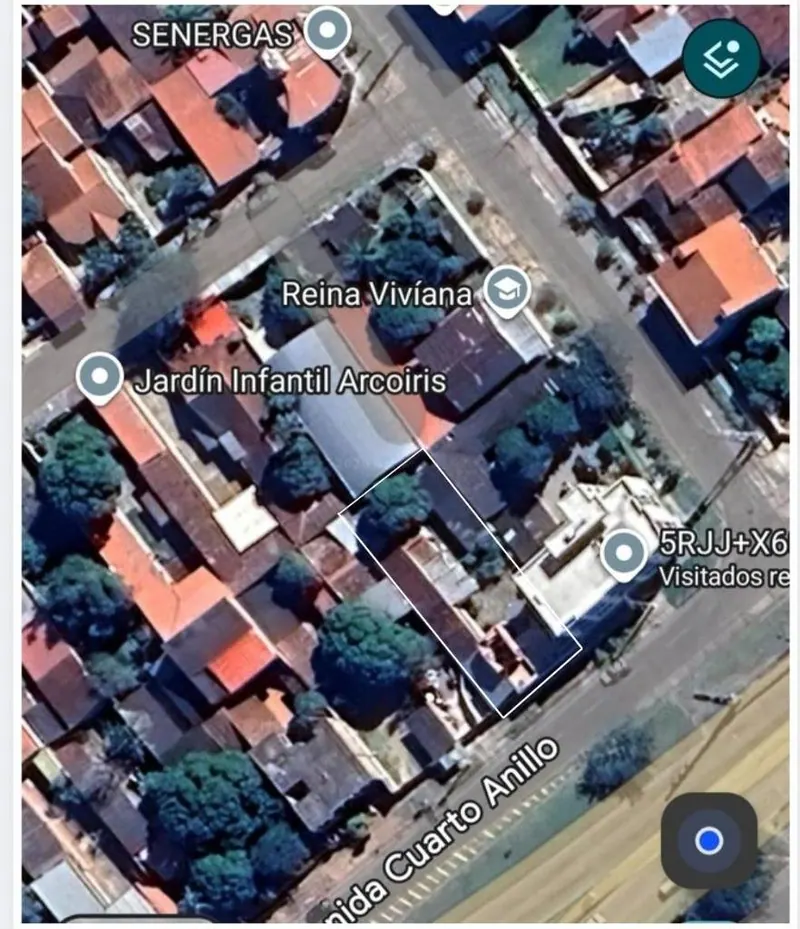 Terreno comercial de 433 m² en venta en el 4to anillo, Zona Sur: foto 2 de 3