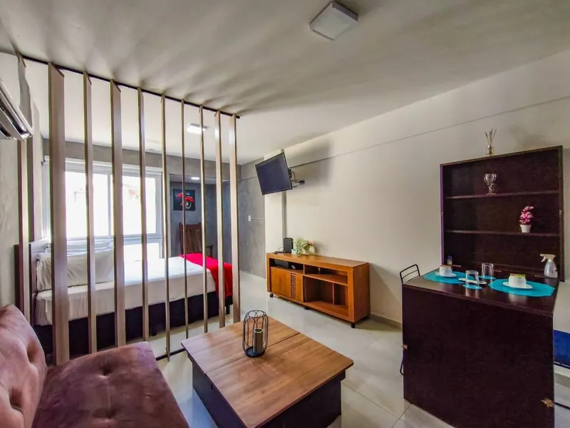 Monoambiente amoblado en venta en Equipetrol, edificio Bellini: foto 5 de 14
