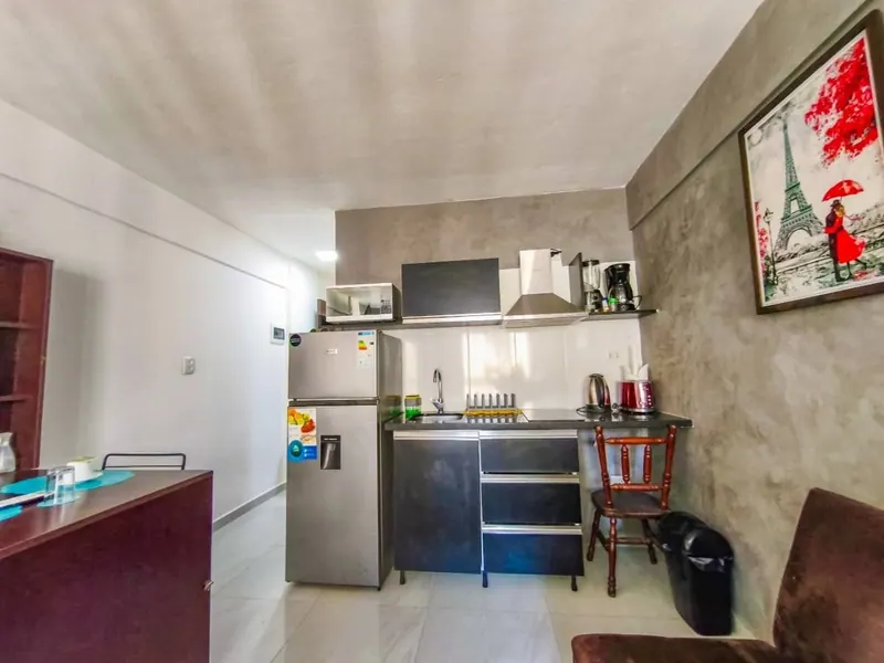 Monoambiente amoblado en venta en Equipetrol, edificio Bellini: foto 6 de 14