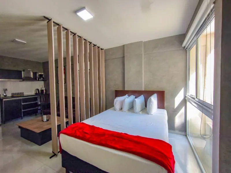 Monoambiente amoblado en venta en Equipetrol, edificio Bellini: foto 7 de 14
