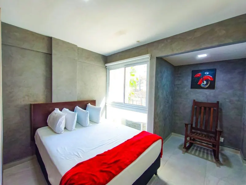 Monoambiente amoblado en venta en Equipetrol, edificio Bellini: foto 9 de 14