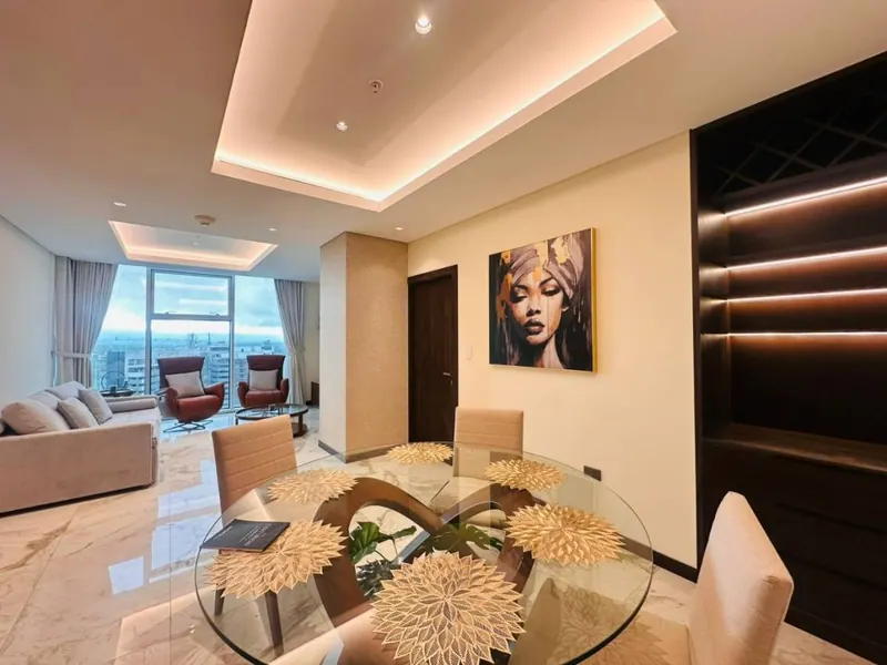 Furnished 1-bedroom apartment for rent in Green Tower: foto 3 de 10