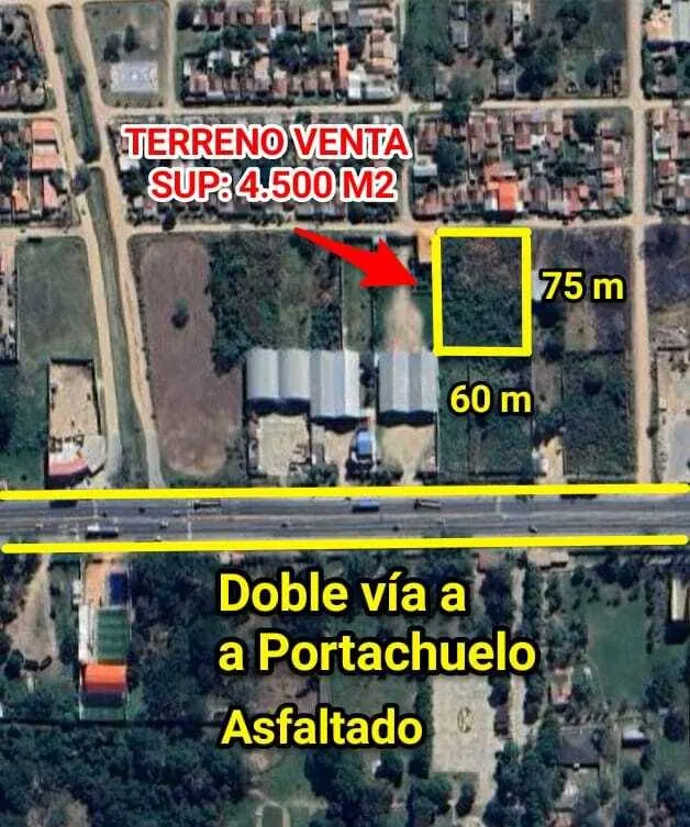Terreno de 1.503 m² en venta en Montero