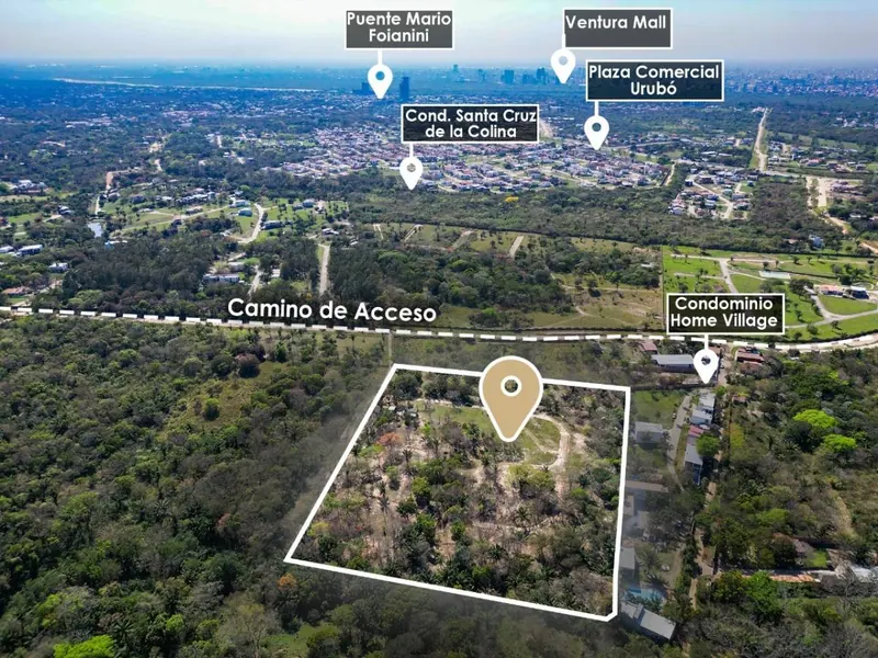 Terreno de 335,06 m² en venta en el Urubó, Arboleda Fase 1: foto 4 de 6