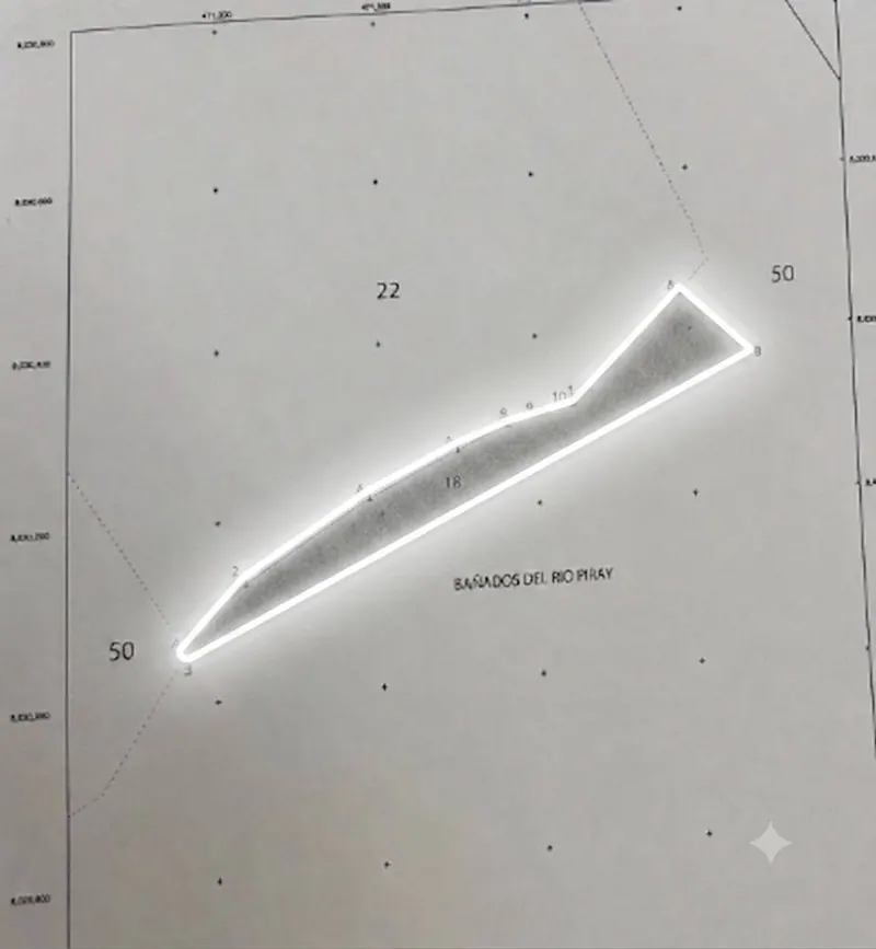 Propiedad rural de 4,3 hectáreas en venta en Mar Adentro, Urubó: foto 6 de 8