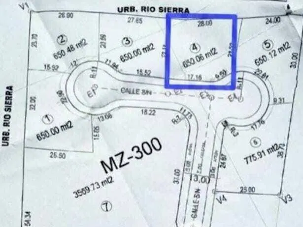 Terreno en venta en el Urubó, 650 m² en Colinas del Urubó: foto 5 de 9