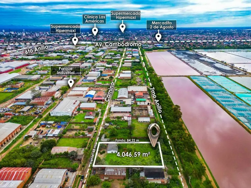 Terreno en venta en el Parque Industrial, 7mo anillo: foto 4 de 9