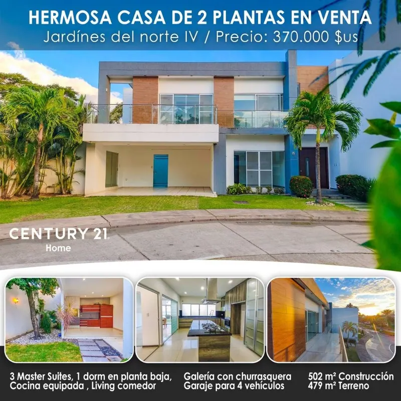 2-storey house for sale in the Jardines del Norte IV gated community: foto 2 de 24