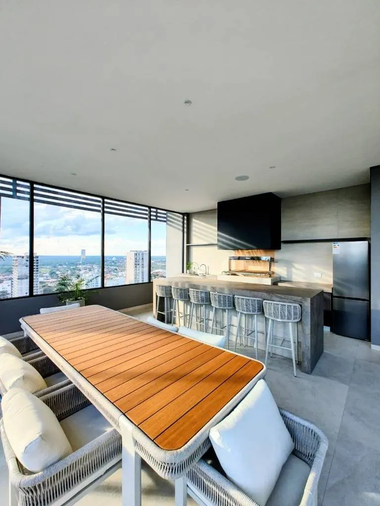 Monoambiente a estrenar en venta en Equipetrol, edificio Stratto Up: foto 11 de 22