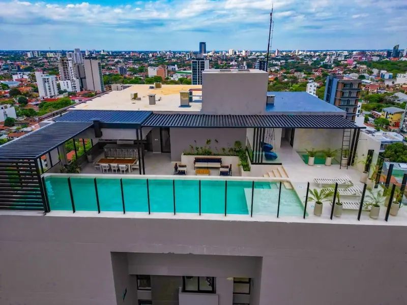 Brand-new studio for sale in Equipetrol, Stratto Up building: foto 26 de 26