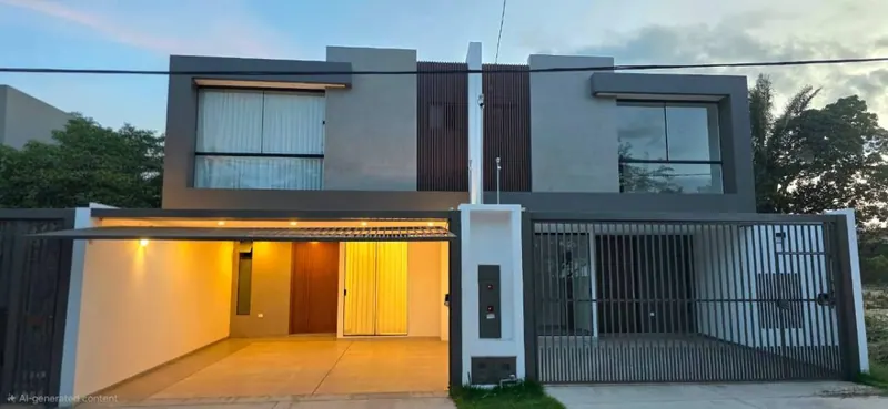 Brand-new 3-bedroom house for sale in Urubó: foto 1 de 21