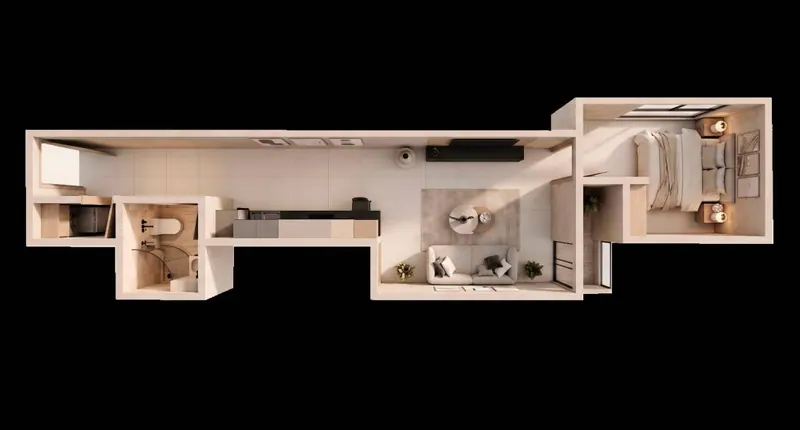 Departamento de 1 dormitorio en preventa en la Zona Este: foto 11 de 11