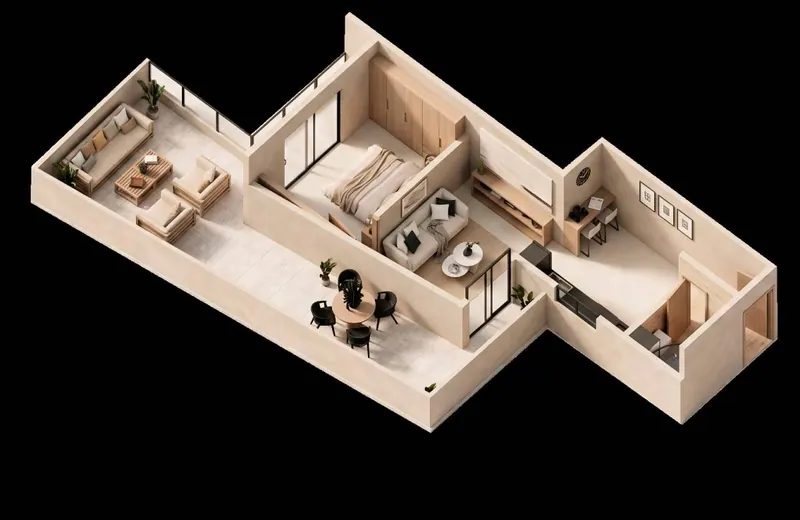 Departamento de 1 dormitorio en preventa en la Zona Este: foto 10 de 11