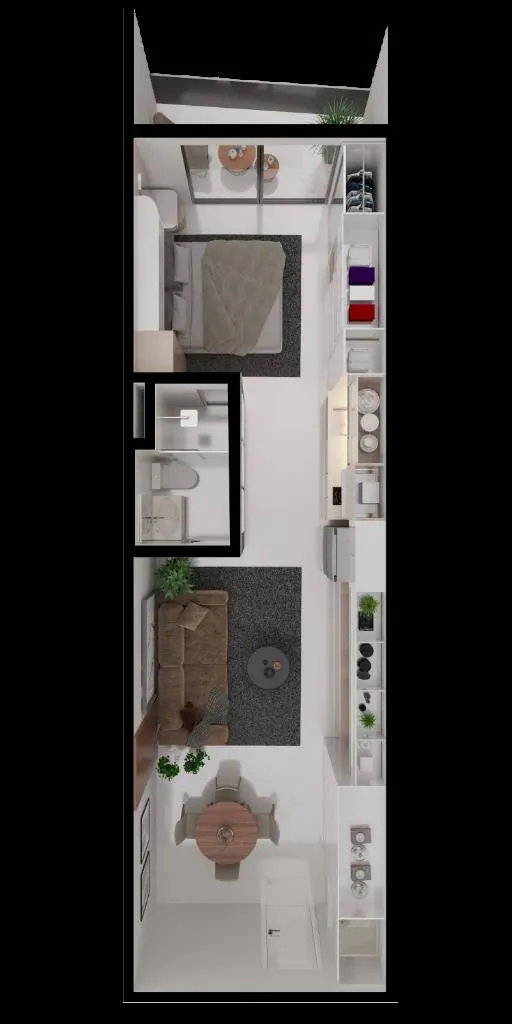 Monoambiente en preventa en la Zona Norte, edificio HH Home: foto 11 de 13
