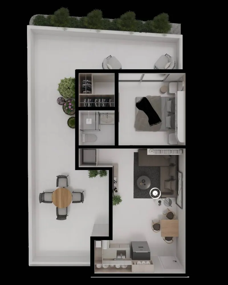 Departamento de 1 dormitorio en preventa en la Zona Norte: foto 11 de 12