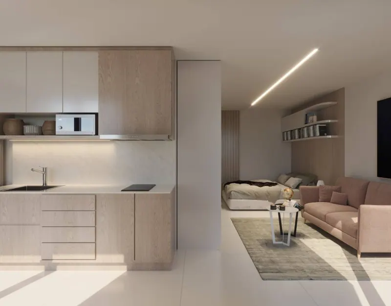 Monoambiente en preventa en la Zona Norte, edificio HH Home: foto 10 de 12