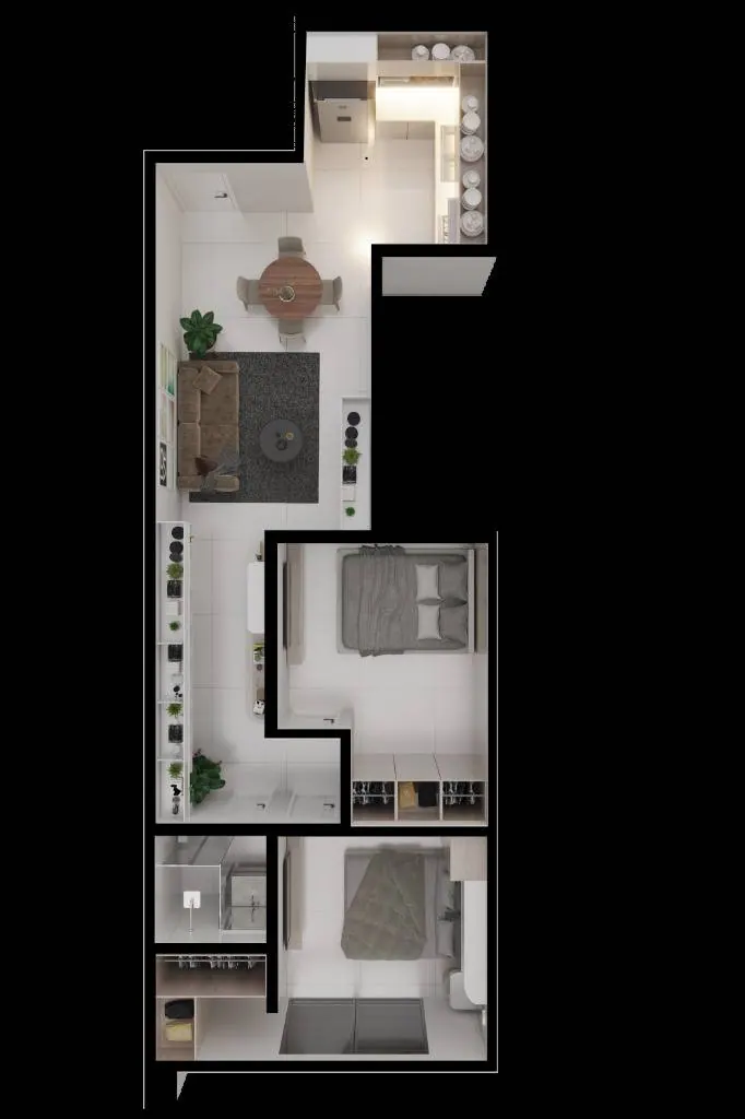 Departamento de 2 dormitorios en preventa en el edificio HH Home: foto 12 de 12