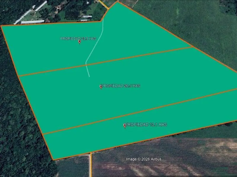 Propiedad agrícola de 63,5 ha en venta en Warnes: foto 4 de 6