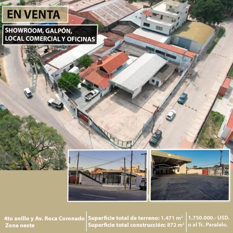 Warehouse, showroom and offices for sale on Av. Roca Coronado: foto 2 de 33