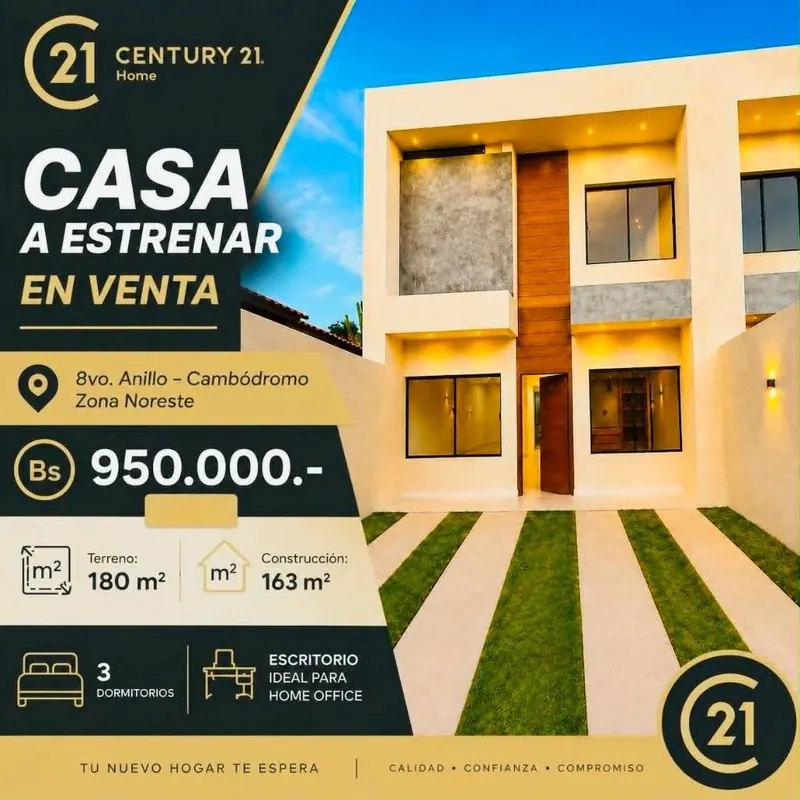 Casa a estrenar en venta en la Zona Este, barrio Julio Leigue: foto 2 de 9