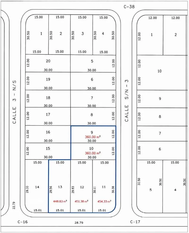 Terreno de 454,95 m² en venta en la Zona Sur, urb. Santiestevan: foto 6 de 6