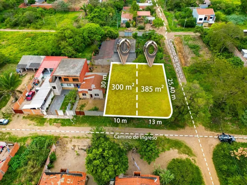 Terreno de 300 m² en venta en Urb. Jardín del Este, Zona Este: foto 2 de 6