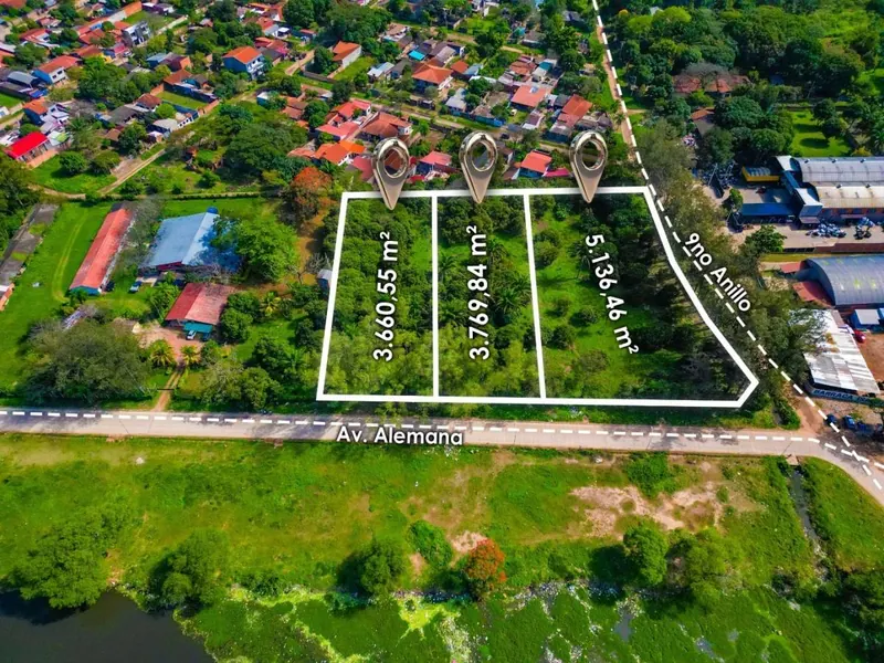 5,136.46 m² rustic lot for sale on Av. Alemana: foto 3 de 10