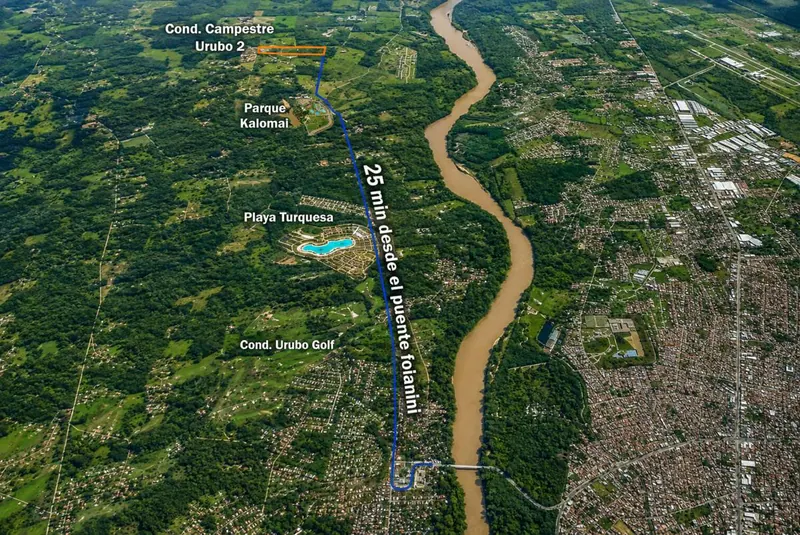 300 m² lot for sale in Urubó, gated community: foto 5 de 10