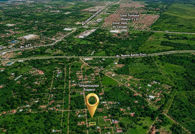 Terreno de 270 m² en venta en la Zona Norte, Av. G77: foto 6 de 8