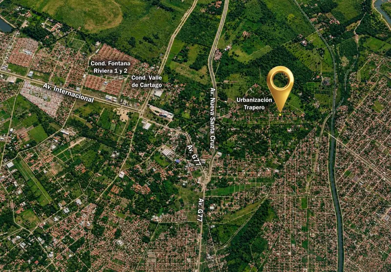 Terreno de 270 m² en venta en la Zona Norte, Av. G77: foto 8 de 8