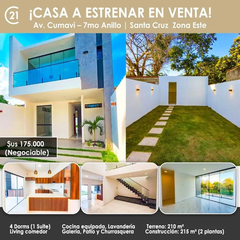 Brand-new house for sale in the East Zone, on Av. Cumavi: foto 2 de 14