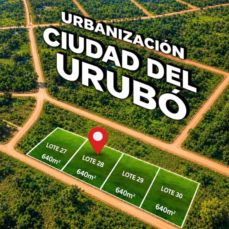 Terreno de 640 m² en venta en el Urubó, Ciudad del Urubó: foto 2 de 2
