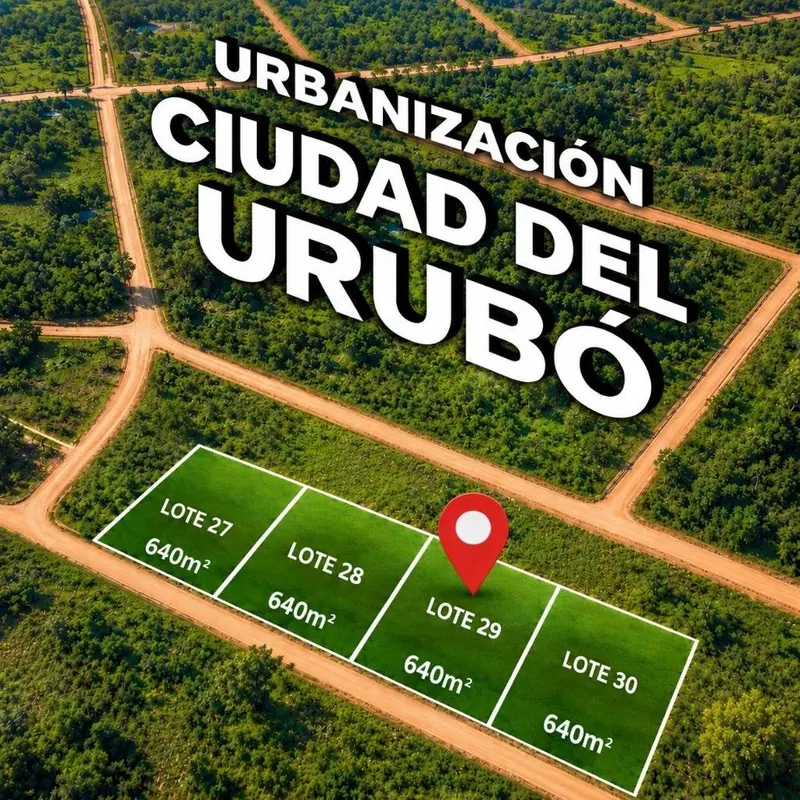 Terreno de 640 m² en venta en el Urubó, Ciudad del Urubó: foto 2 de 2