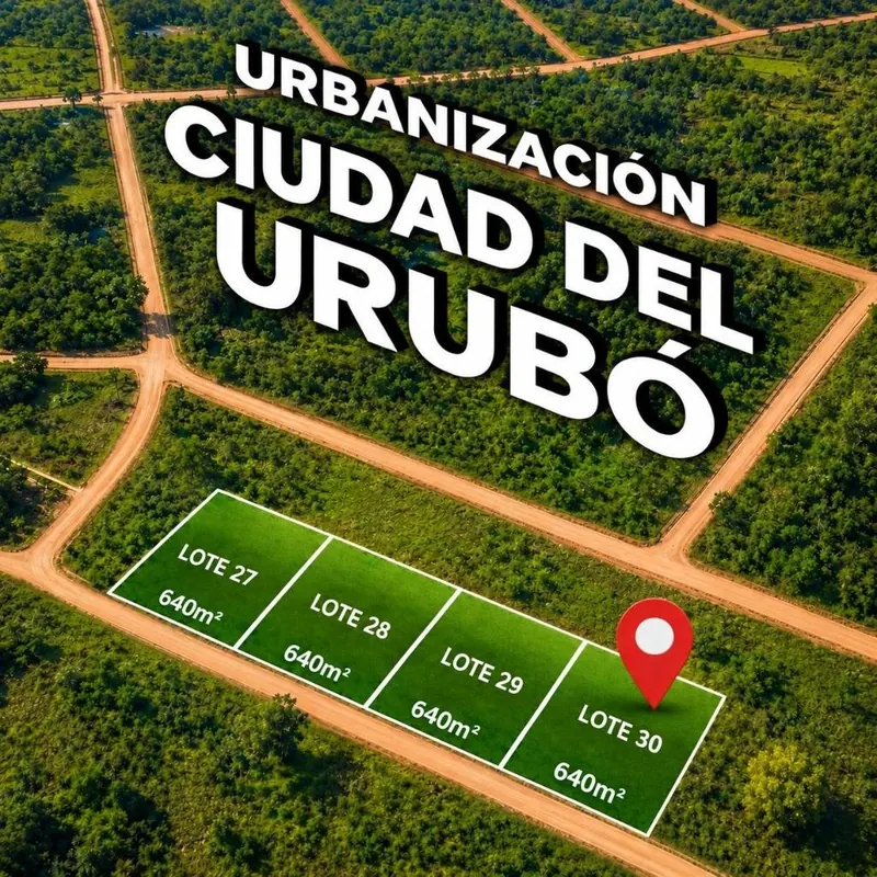 Terreno de 640 m² en venta en el Urubó, Ciudad del Urubó: foto 2 de 2