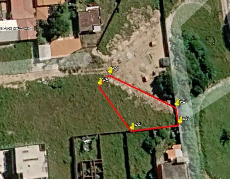 Terreno de 467,95 m² en venta en Warnes, Mirador de Akualand