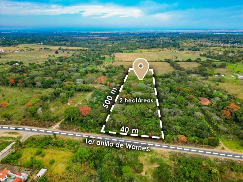 Terreno de 2 ha en venta en Warnes, sobre el 1er anillo: foto 3 de 3