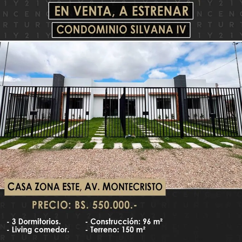 Casa de 3 dormitorios en venta en el condominio Silvana IV: foto 2 de 8