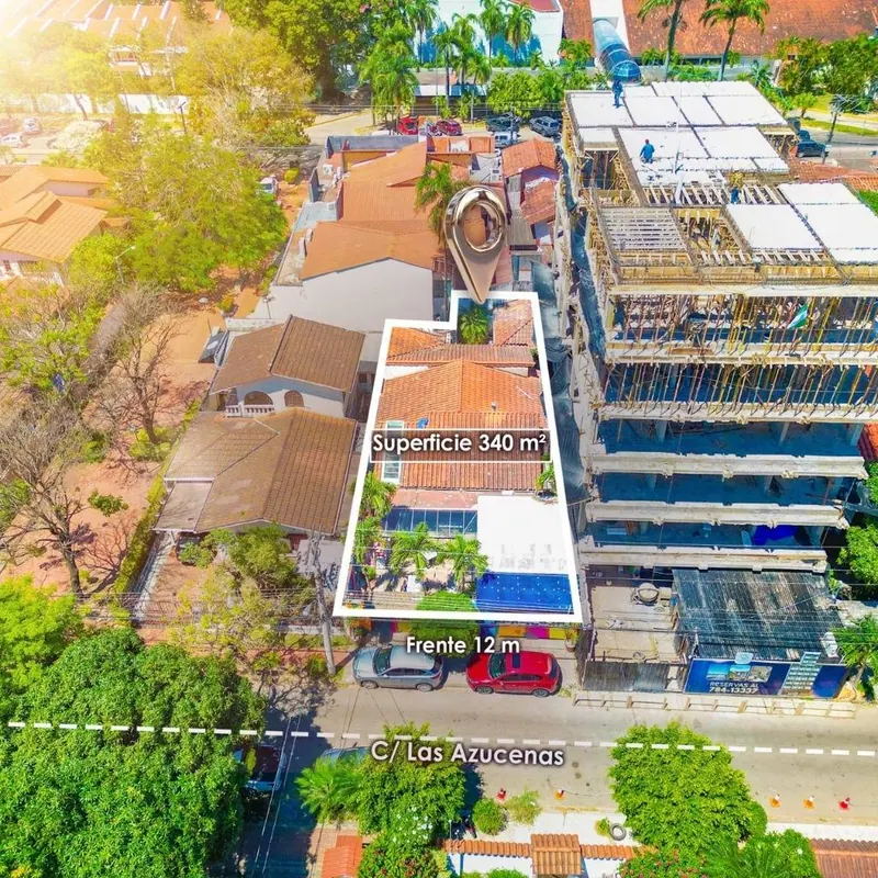 Terreno de 340 m² en venta en Sirari, Equipetrol