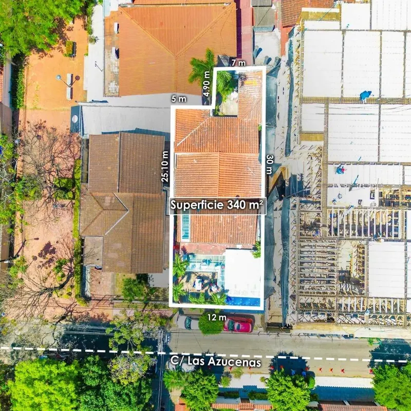 Terreno de 340 m² en venta en Sirari, Equipetrol: foto 2 de 3