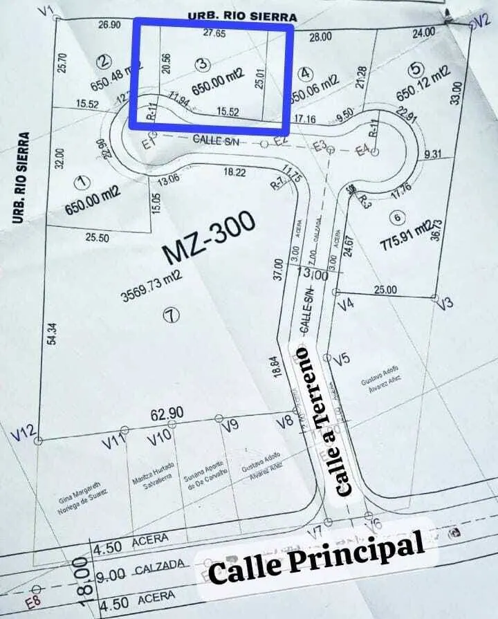 Terreno de 650 m² en venta en el Urubó, Colinas del Urubó: foto 3 de 7